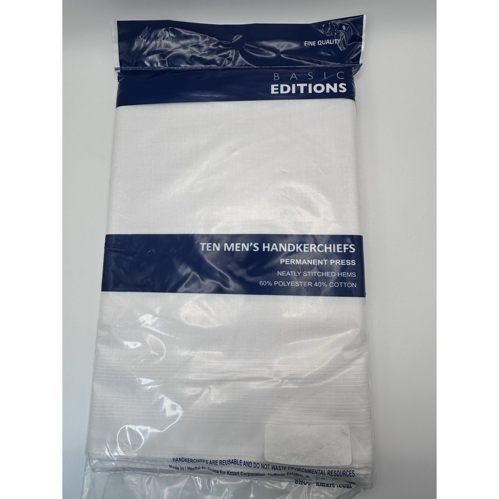 Men Handkerchief Permanent Press